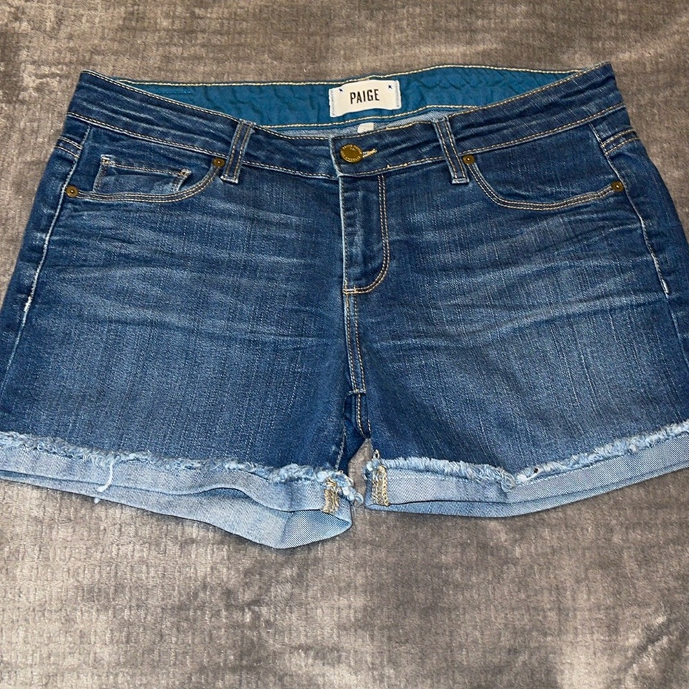 Paige Jimmy Jimmy Short Shorts Size 28